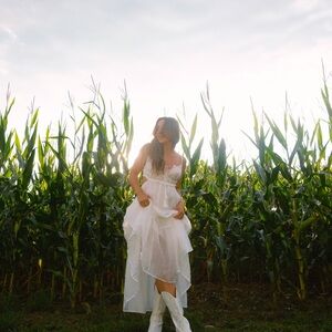 Elegant White Summer Dress